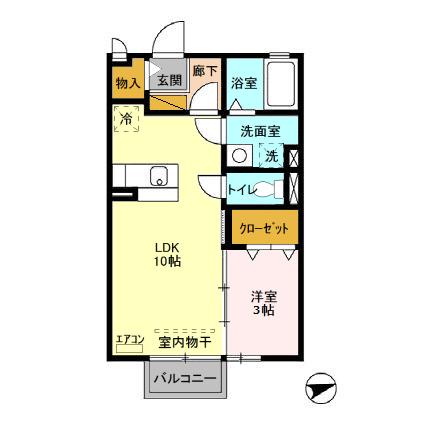 パネトーネ東海の間取り