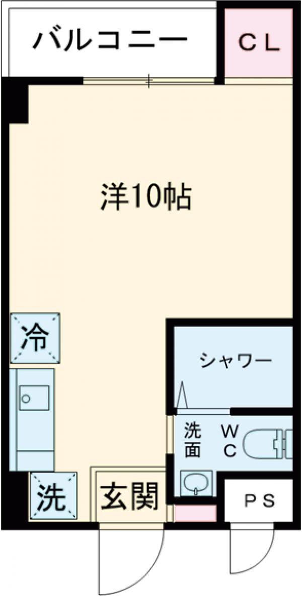 セントラルハイツの間取り