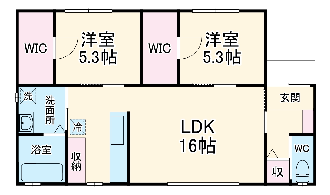 ラファールの間取り