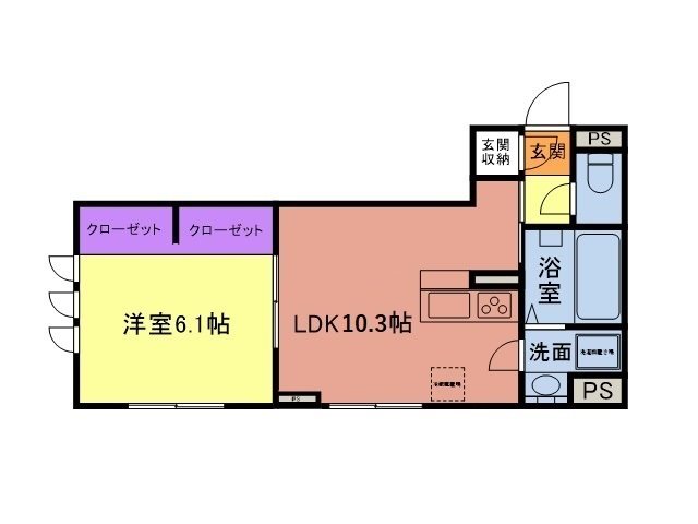 フィレール・ボヌールの間取り