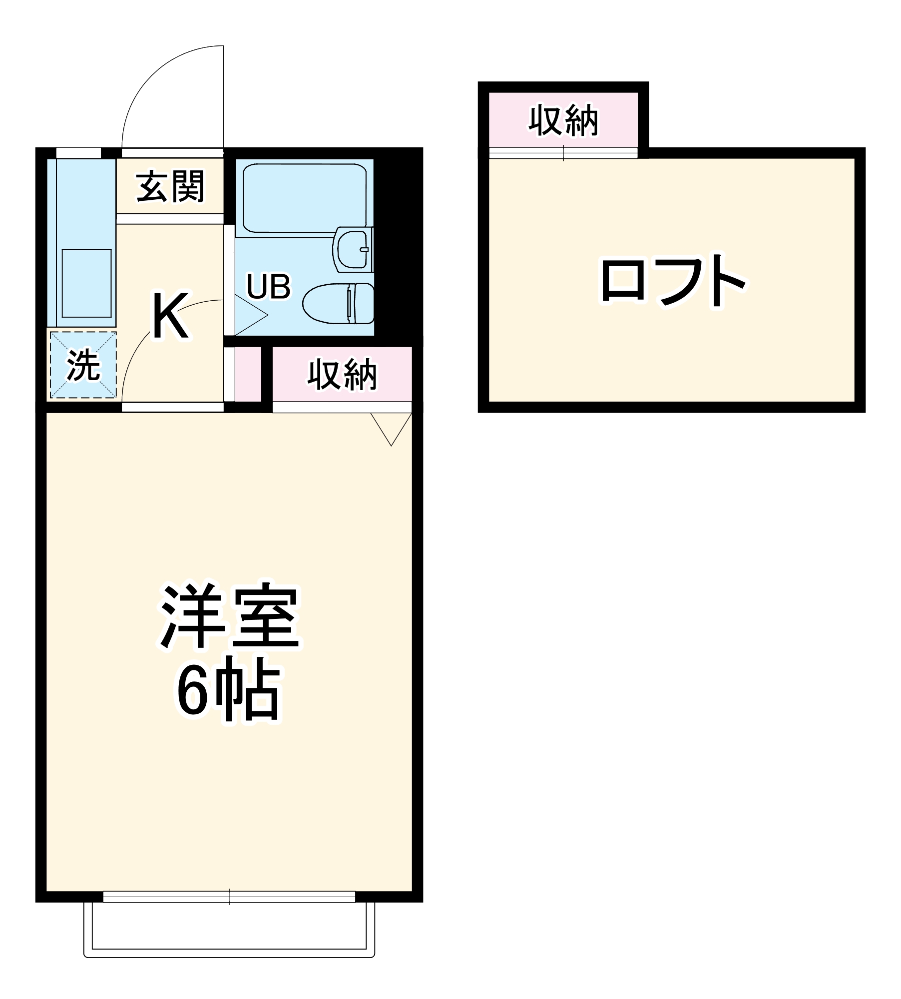 ドルフ2の間取り