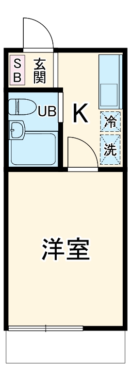 リカーズ高根の間取り