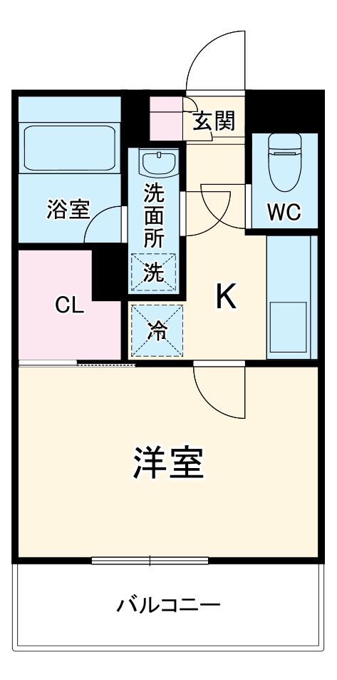 リコルテ中央林間の間取り