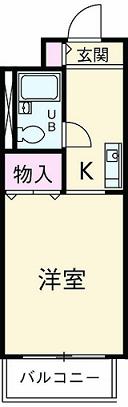 幸栄コート南林間の間取り