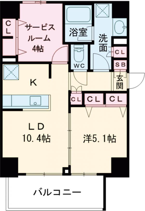 S-RESIDENCE板橋大山brimの間取り