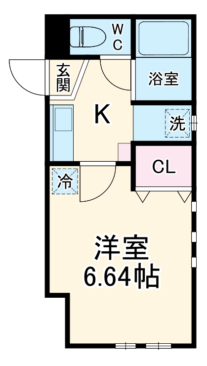 フジメゾンセントレノの間取り
