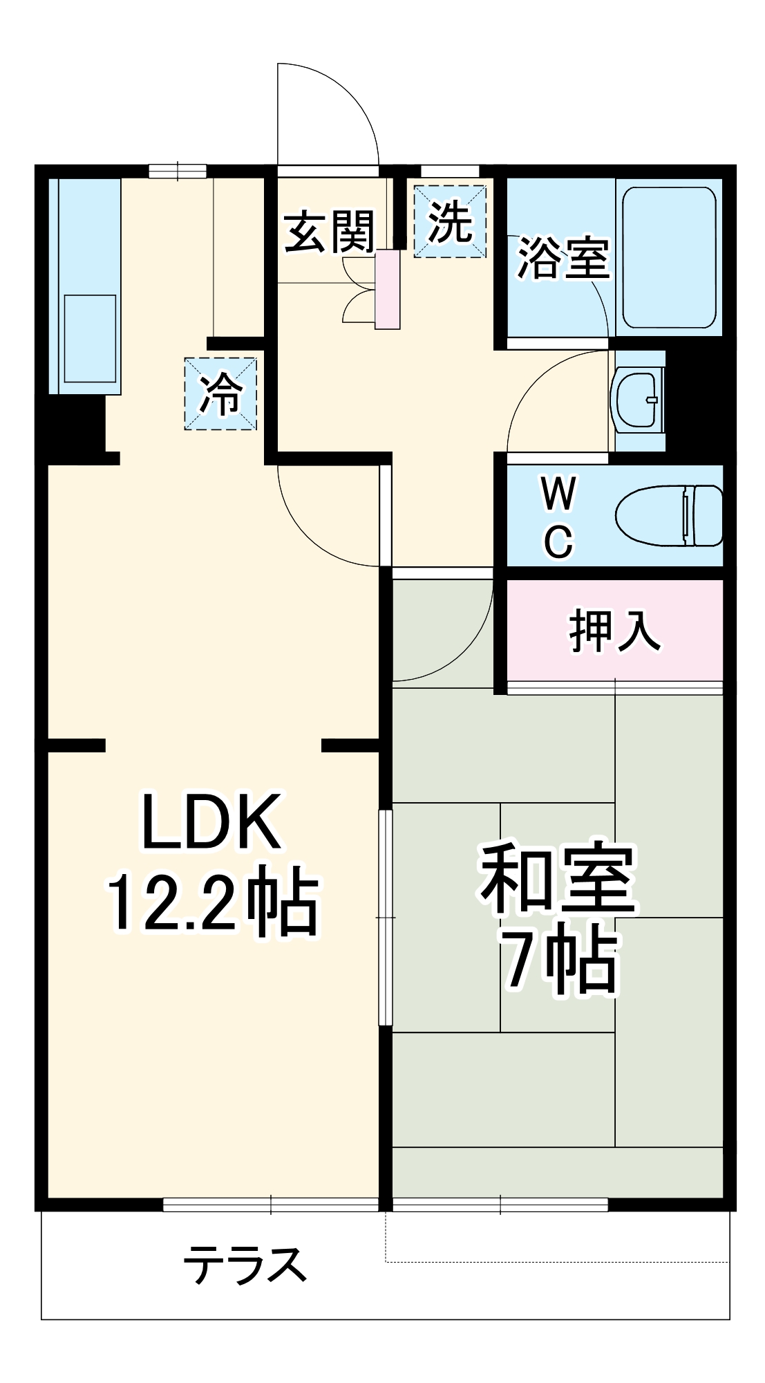 CORPO PINEHILLの間取り