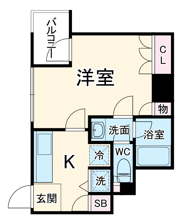 パティオス１１番街の間取り