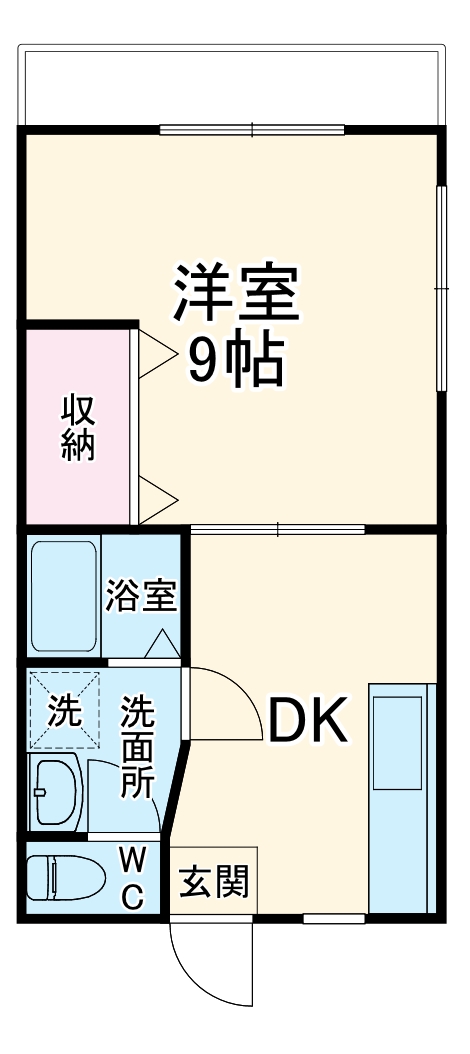 柏柳ビルの間取り
