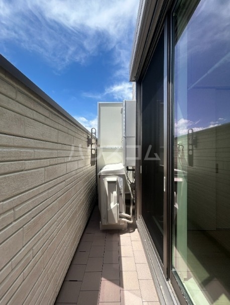 12/25 バルコニー