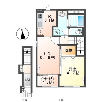 アバンティ(avanti)の間取り