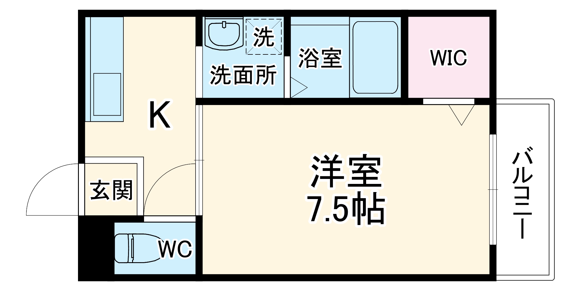 グランドールの間取り