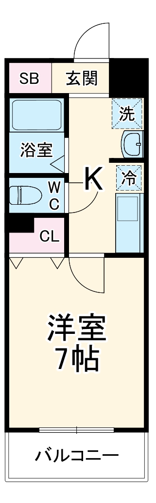 シエルコートの間取り