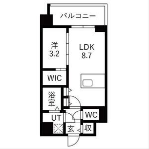 エスリードレジデンス梅田クラスシティの間取り