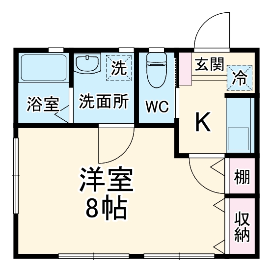 スプリーナ保土ヶ谷の間取り