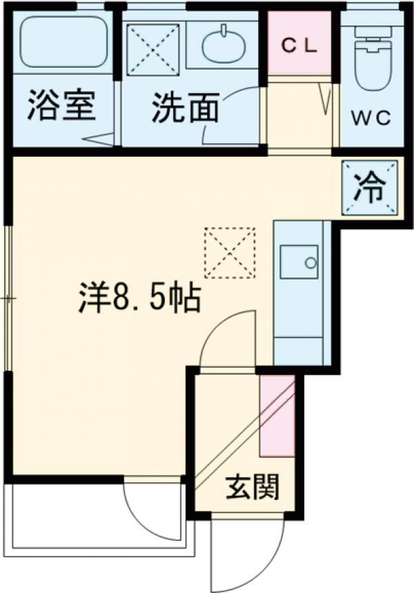 メゾンボヌールの間取り
