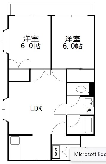 グリーンビラの間取り