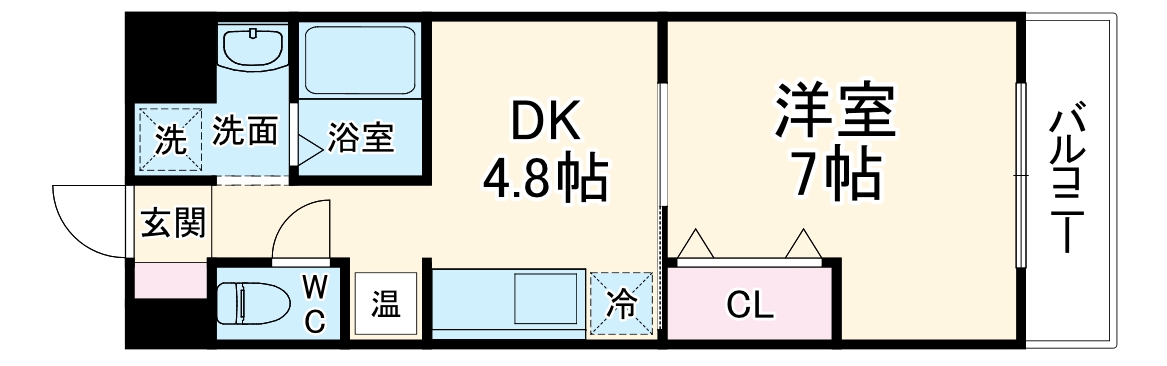 第17関根マンションの間取り