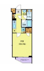 高井戸東の完工年月(2024年2月)築の賃貸マンションの間取り