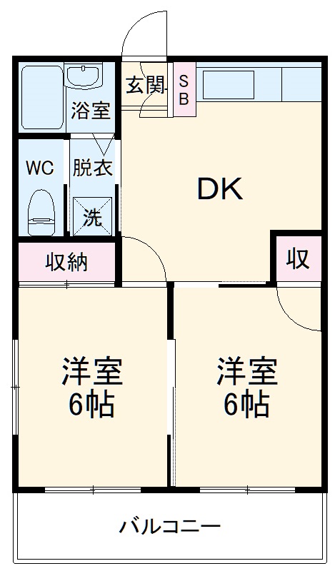 第一さくらハイツの間取り