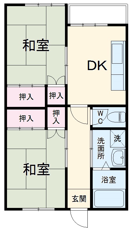 エクメーネ加藤Ⅰの間取り