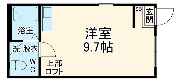 ユナイトNOBAアーレントの杜の間取り