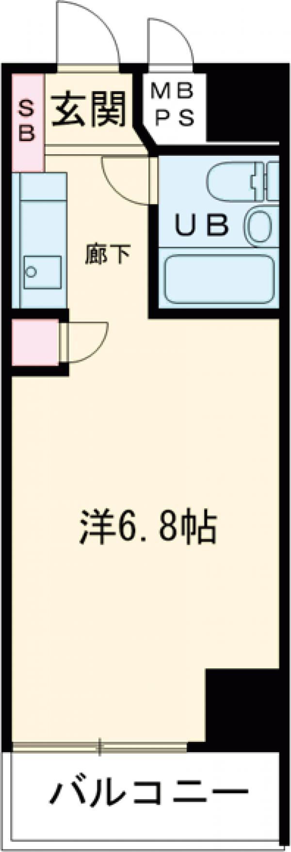 ライオンズプラザ三鷹第2の間取り