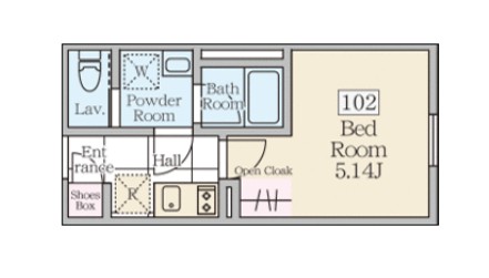 ReveResidence三軒茶屋の間取り