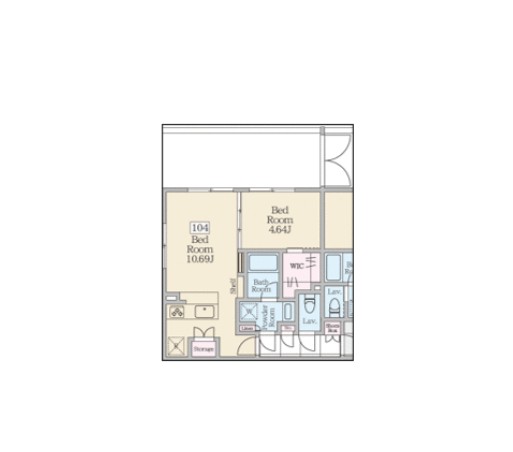 ReveResidence三軒茶屋の間取り