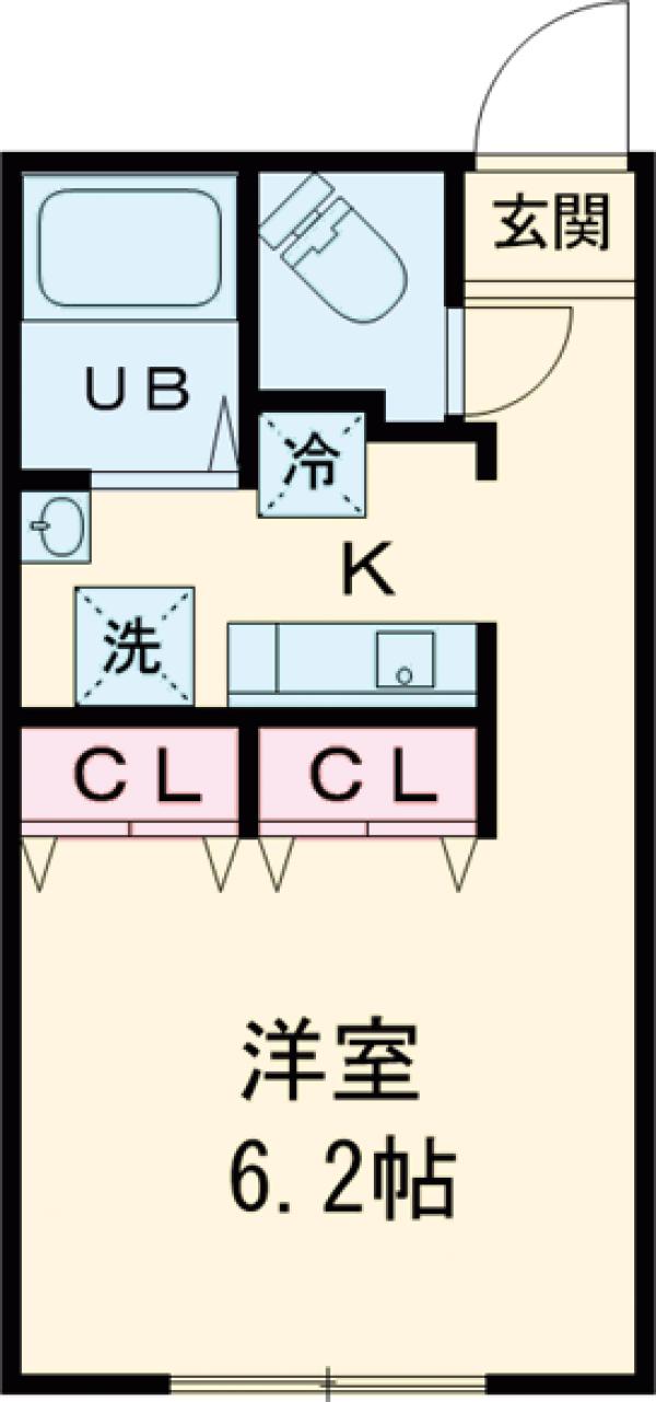 ZESTY松陰神社の間取り