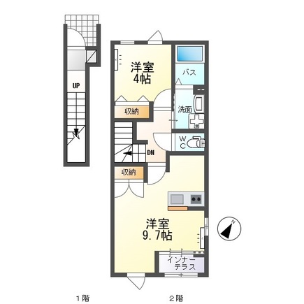 MKB-Ⅱ(エムケービー ツー)の間取り