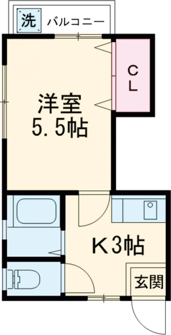 ヴィラ上池の間取り