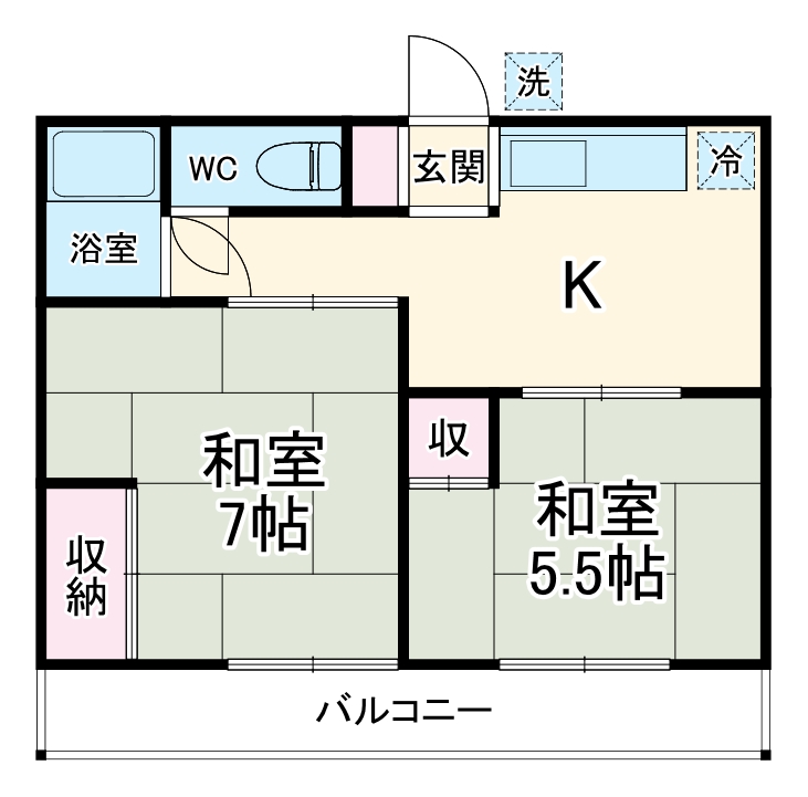 関口ハイツの間取り