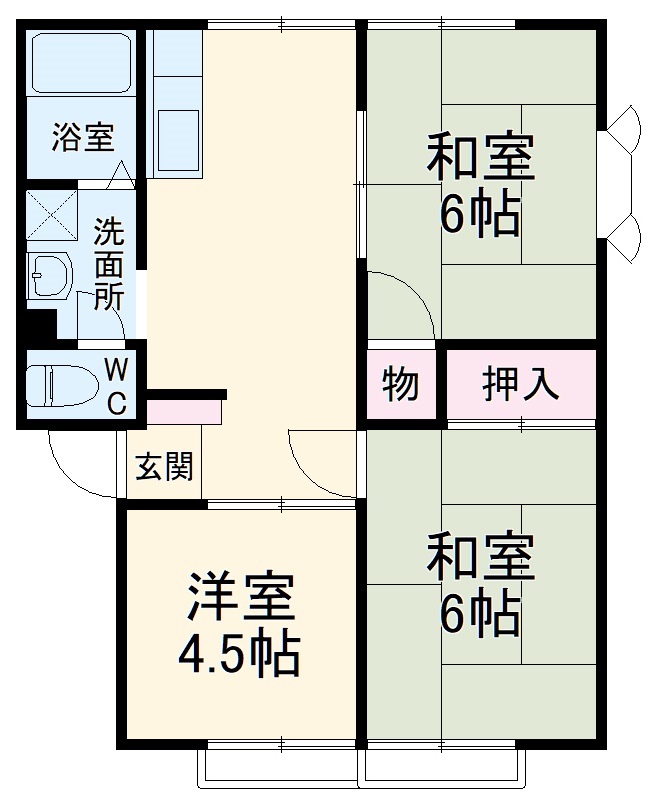 レイクサイド三井の間取り