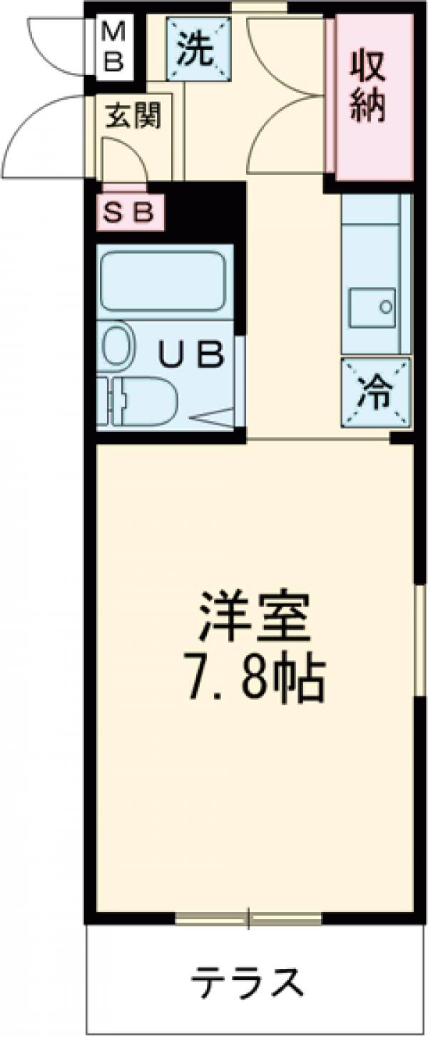 エステートピアDAIGOの間取り