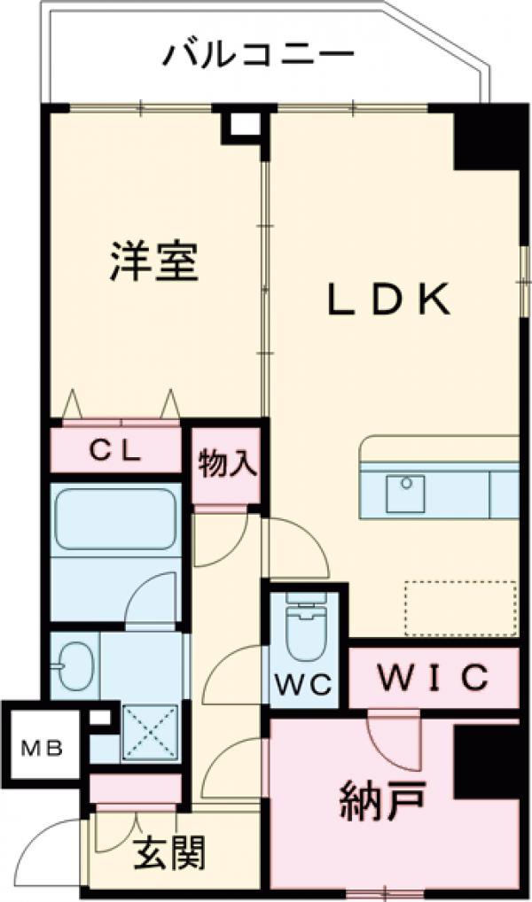 Alivis東瑞江の間取り
