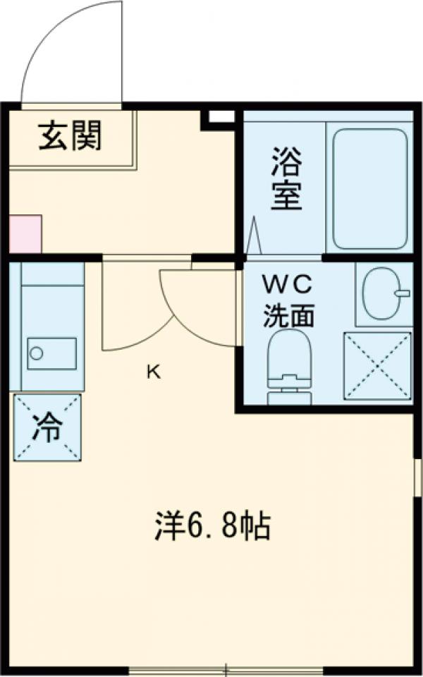 ハーモニーテラス北小岩ⅩⅦの間取り