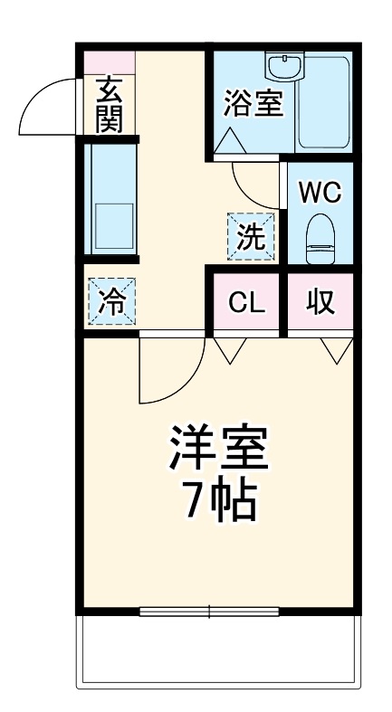 ルミエール21の間取り