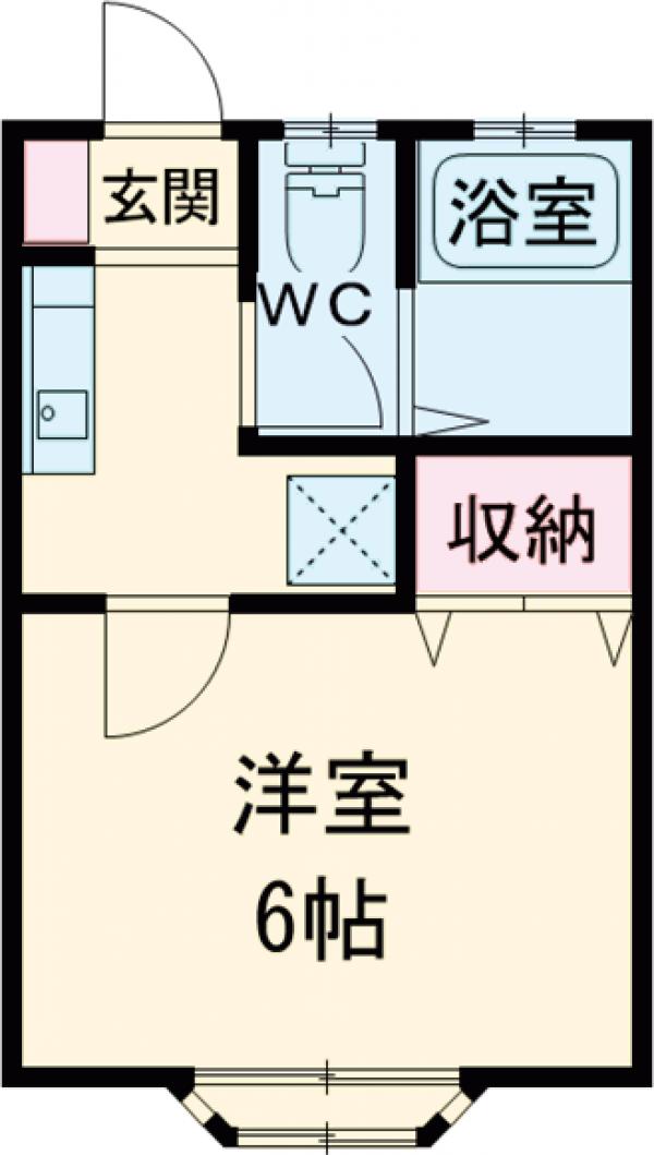 ソルレヴァンテBの間取り