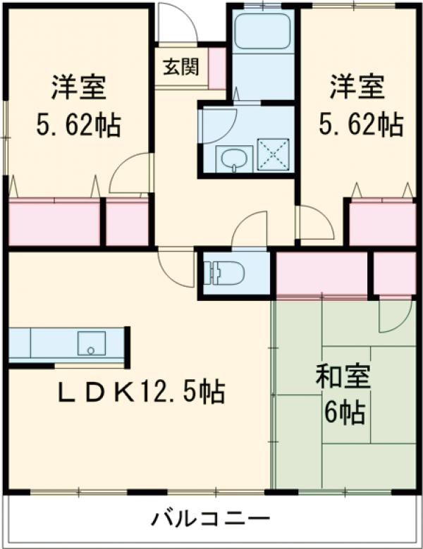 プチ・ロワイヤルの間取り