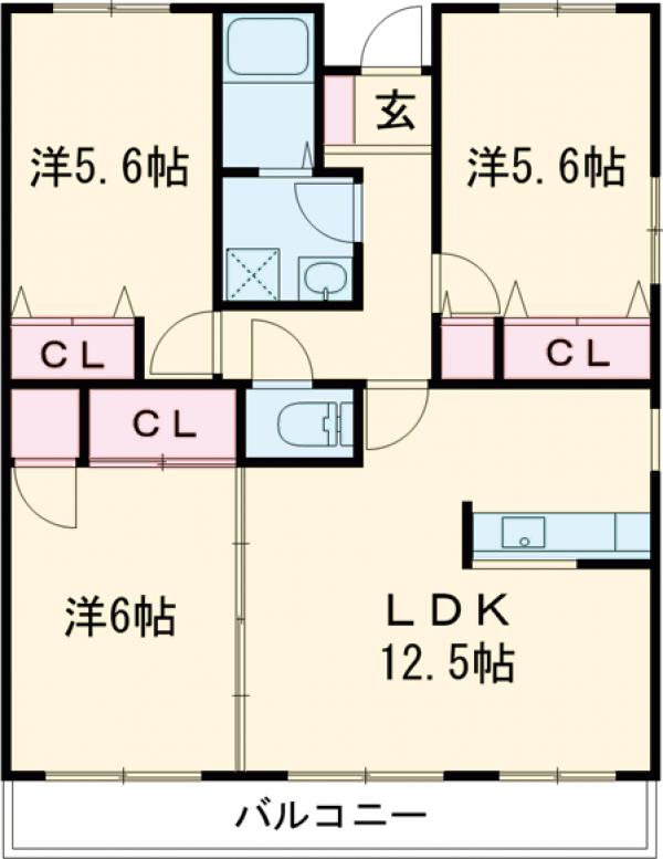 プチ・ロワイヤルの間取り