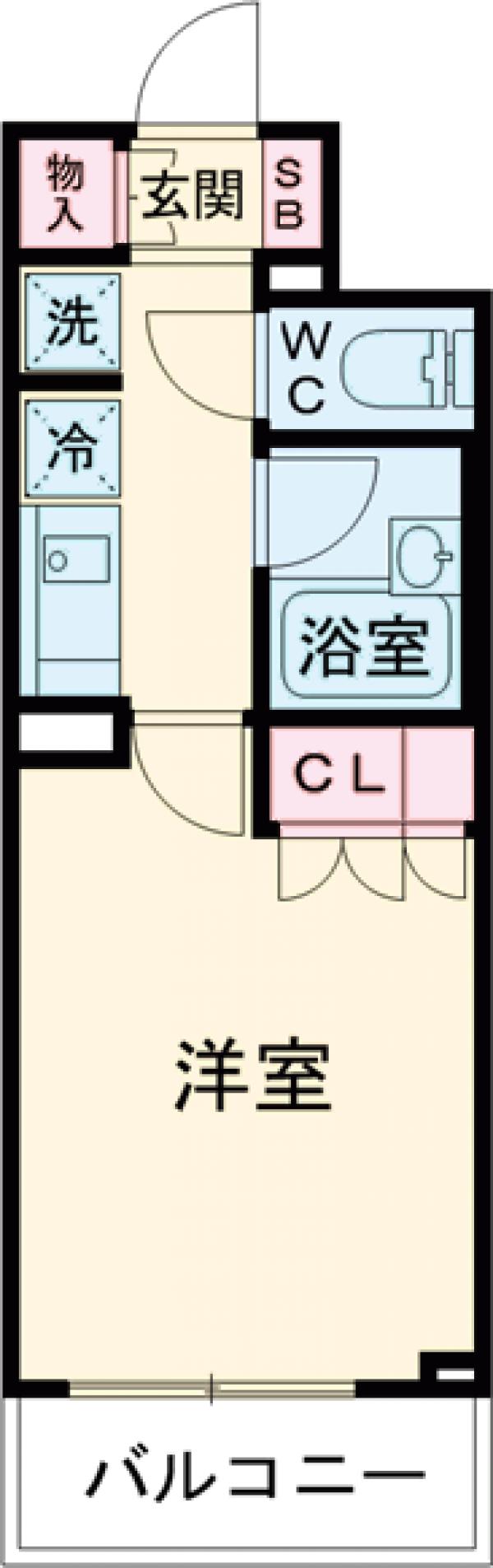エクセレントシティ中野鷺宮の間取り