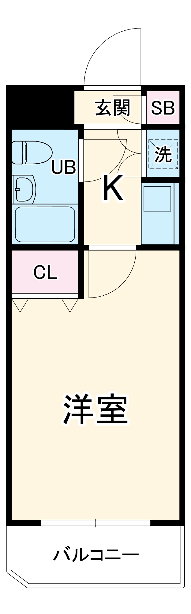 日神パレス杉田A棟の間取り