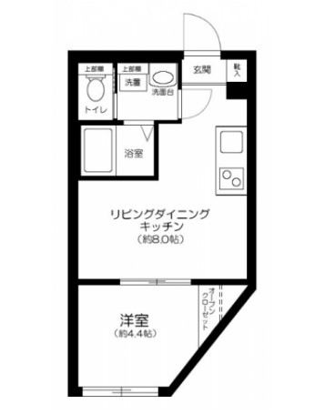 Residence 南千住の間取り
