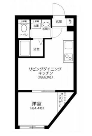 Residence 南千住の間取り