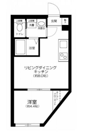 Residence 南千住の間取り