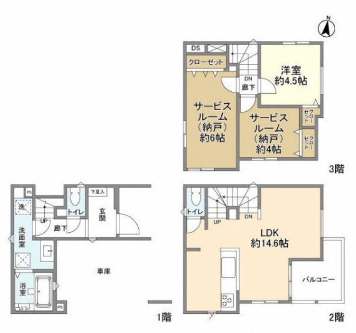 kolet座間相武台の間取り