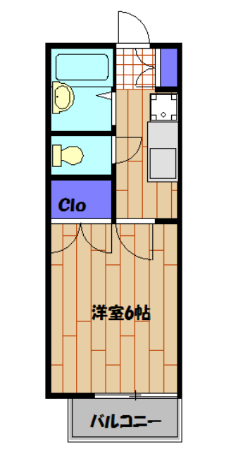 佐藤ハイツCの間取り