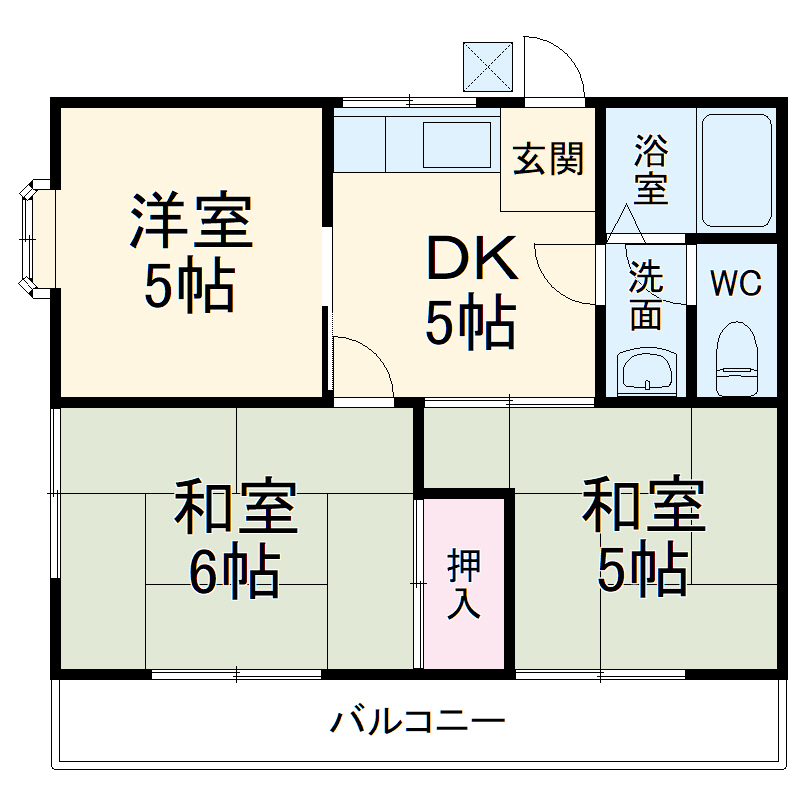 シャトレープルミエBの間取り