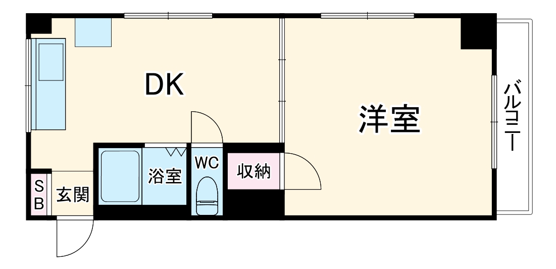 セントラルビルの間取り